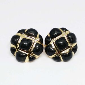 Moonlight Whispers Black Earrings
