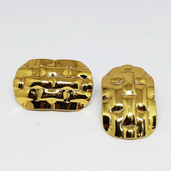 Daisy Golden Earrings - Image 2