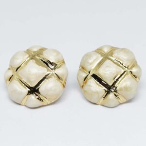 Moonlight Whispers White Earrings